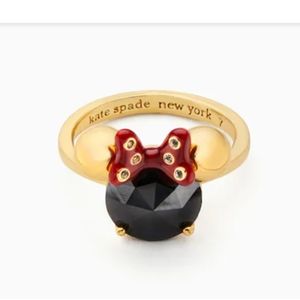 NWT Disney X Kate Spade New York Minnie Ring